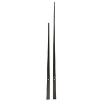 Black Tapered High Torque Euroshaft Quartz Hands (445mm & 330mm) image