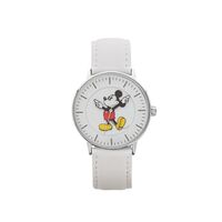 Watch - Disney Formal White Leather Silver 36mm