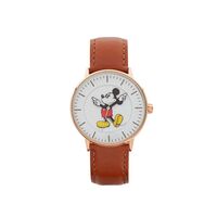 Watch - Disney Formal Tan Leather Rose Gold 36mm