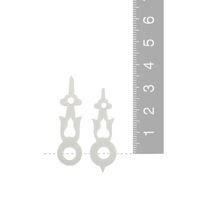 White Cuckoo Clock Plastic Hands 35mm & 30mm image