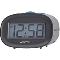 Libra - Grey Lcd Alarm Clock By ACCTIM