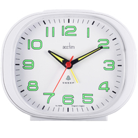 Avery - White Sweep Hand Bell/Beep Alarm Clock By ACCTIM