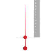 Red Euroshaft Quartz Seconds Hand (115mm) image