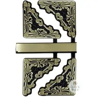 24mm Gold & Black Corners For Clock Dial