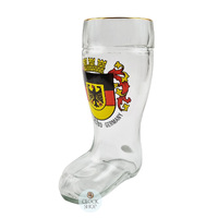 Germany Coat Of Arms Glass Boot 0.5L By Böckling image