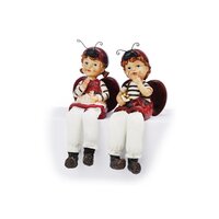 Shelf Sitter Lady Bug Boy Or Girl 18cm