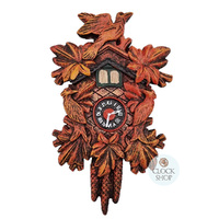 12cm 5 Leaf & Bird Fridge Magnet