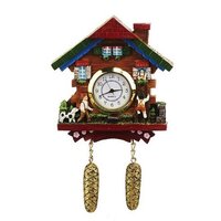 Farmer Fridge Magnet With Boy Climbing Ladder 15cm
