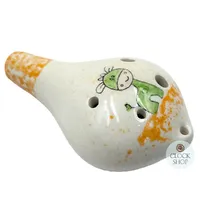 Yellow Ocarina Whistle 10cm