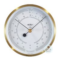 13cm Brushed Brass Polar Series Thermometer By FISCHER image