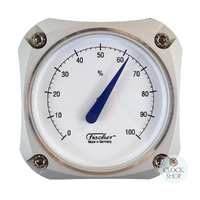 9.7cm Silver Edition Cockpit Series Hygrometer By FISCHER image