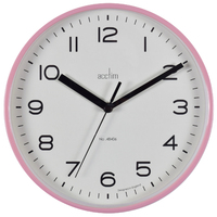 Runwell - Pink Blush Wall Clock 20cm By ACCTIM