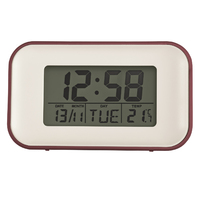 6cm Alta Red Spice Reflective LCD Digital Alarm Clock By ACCTIM image