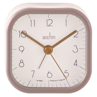 Zak 2 - Taupe Metal Case Alarm Clock By ACCTIM