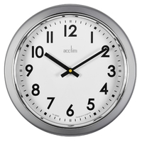 Kensworth - Grey Wall Clock 33cm By ACCTIM