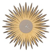 Bronze/light Gold Sting Modern Wall Clock 60cm By ARTI E MESTIERI