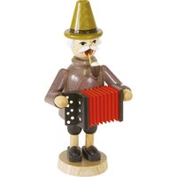 Concertina Player 19cm Smoker By Richard GLÄSSER