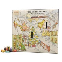 33cm Christmas Advent Calendar With Incense Cones By Richard Glässer image
