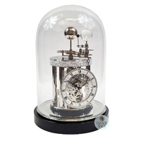 28.5cm Black Astrolabium Mantel Clock By HERMLE image