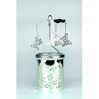Butterfly Glass Candle Carousel