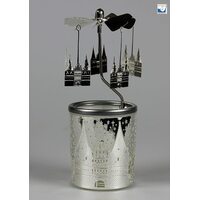 Chruch Glass Candle Carousel