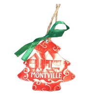 Red Montville Christmas Tree Decoration