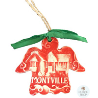 Red Montville Christmas Angel Decoration