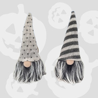 18cm Grey And White Gnome- Assorted Designs