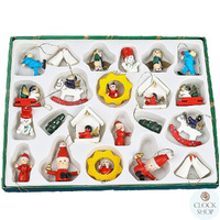 22pc Set Wooden Hanging Decoration