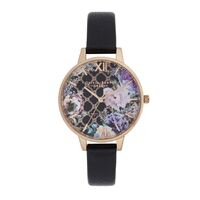 Glasshouse Black & Rose Gold