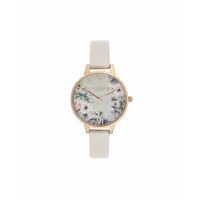 Watercolour Floral Nude Pearl Pink & Rose Gold