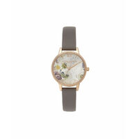 The Wishing Watch Midi London Grey & Rose Gold