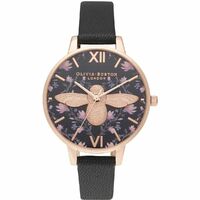 Meant to BEE 3D Bee Black & Rose Gold