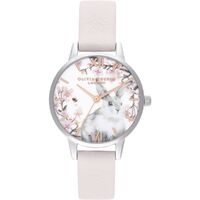 Pretty Blossom Silver Case Blossom Pink Strap