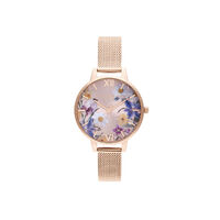 Best in Show Blush Sunray & Pale Rose Gold Mesh