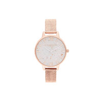 Celestial Rose Gold Boucle Mesh