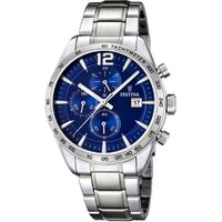 Chrono Timeless Silver/Blue - Festina - F16759/3
