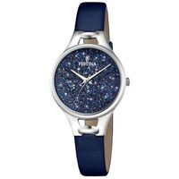Mademoiselle Silver/blue Swarovski Crystals - FESTINA - F20334/2