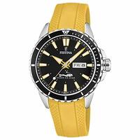 Divers Yellow Rubber Strap - FESTINA - F20378/4