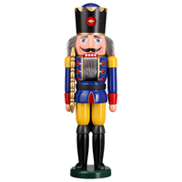 King In Blue Nutcracker 50cm