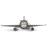 Grey Air Plane Fokker Wall Clock