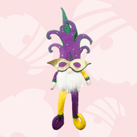 59cm Mardi Gras Gnome image