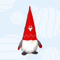 30cm Gnome With Red Reindeer Hat - Boy