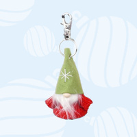 Nova- The Cosmos Crew | 9cm Gnome Key Chain With Star On Hat - Red Shirt