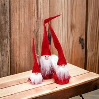 Gnome Family In Red (Set Of 3) image