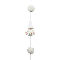 160cm Christmas Girl Hanging Ornament With White Hat