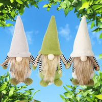 20cm Gnome With Stripey Top - Assorted Colours image