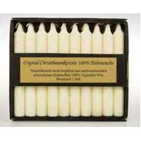 Ivory Christmas Tree Candles 20 Pack