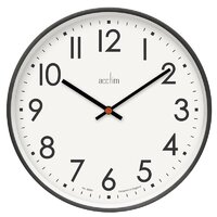 50cm Ashridge Dark Grey Wall Clock By ACCTIM image