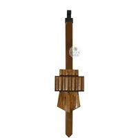 Walnut Chalet Style Mechanical Cuckoo Clock Pendulum (180mm)